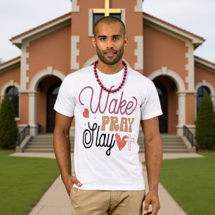 Despierta Reza Mata Camiseta Motivacional Cristian