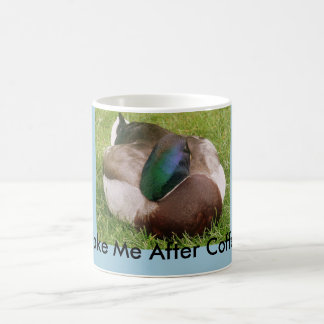 Despiértame después de la taza de café que duerme