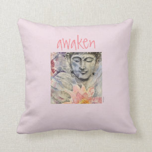 Despierte la almohada del arte de la acuarela de