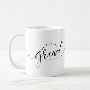 Despierte y muela la taza de café