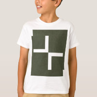 Desplazamiento de camiseta para niños de la red -