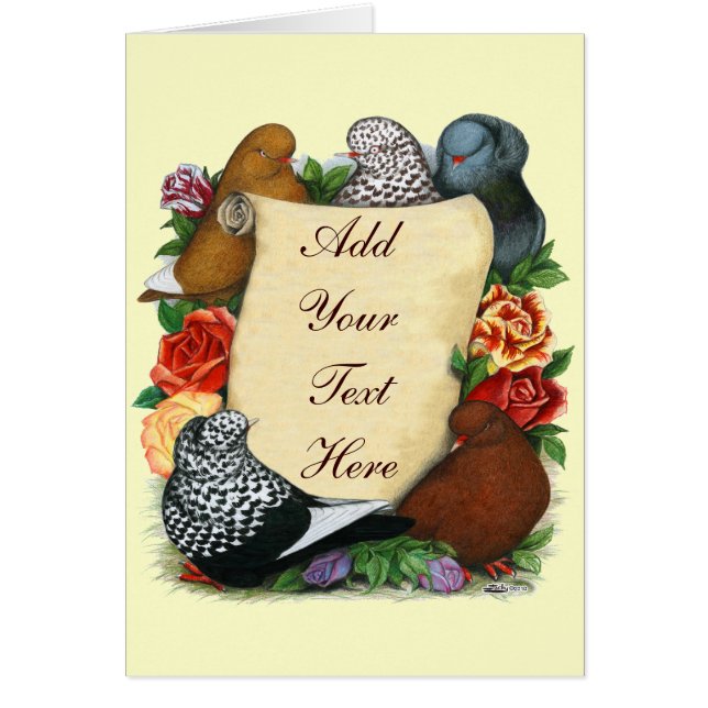 Desplazamiento de pichón de vuelo (Frente)