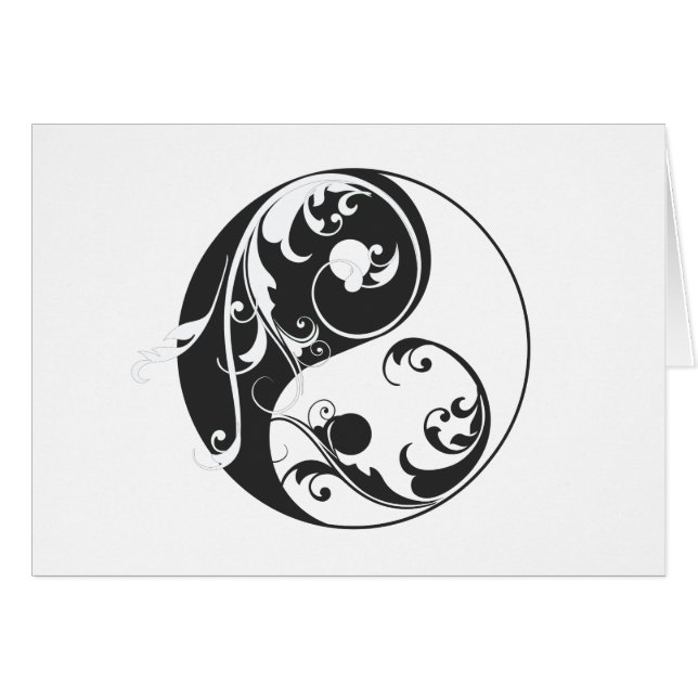 Desplazamiento de Yin y Yang (negro) (Anverso (Horizontal))