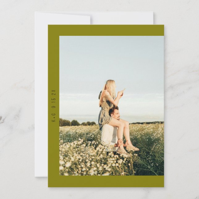 Desplazamiento Foto Guardar la tarjeta de fecha (Anverso)