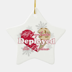 Desplegó este ornamento de la estrella del navida