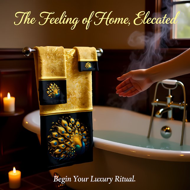 Desplome azul y amarillo de pavo real (Subido por el creador)