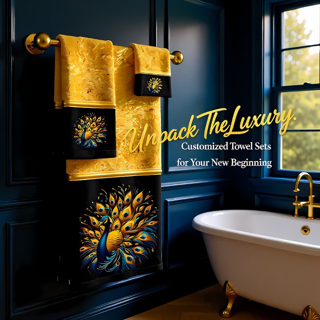 Desplome azul y amarillo en el pavo real (Subido por el creador)