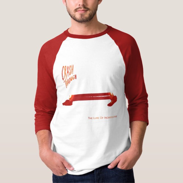 Desplome con el señuelo de la camisa del béisbol (Anverso)
