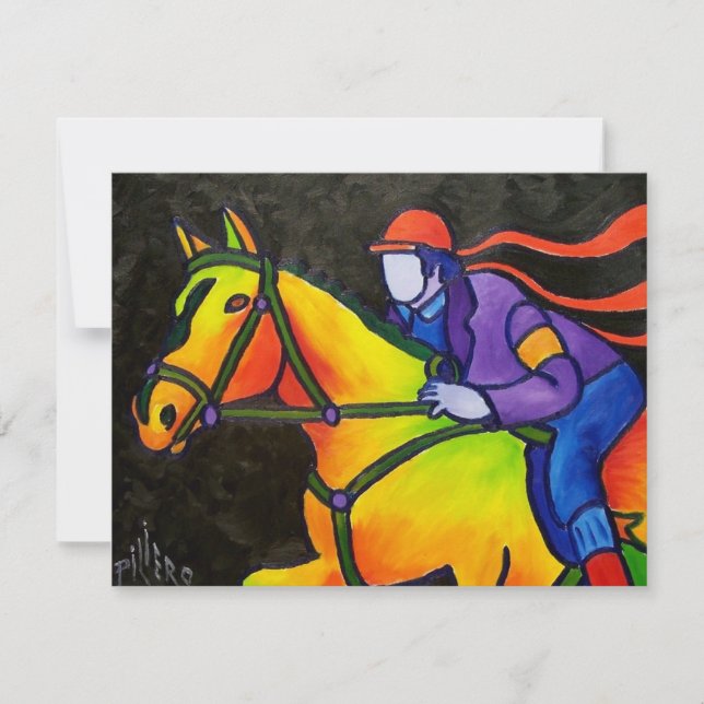 Desplome de caballos (Anverso)