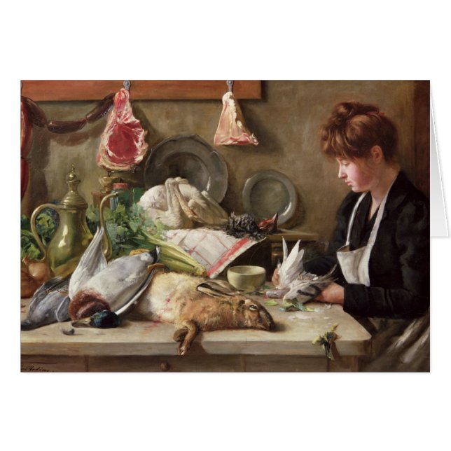 Desplume de la paloma (Anverso (Horizontal))