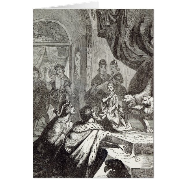 Desposorio de la princesa francesa a Richard II (Frente)