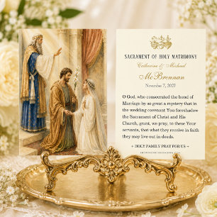 Desposorios Católicos de María y José Boda