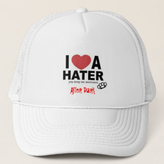 Después de gorra oscuro del camionero del