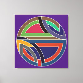 Después de la impresión de lienzo estirado Stella-