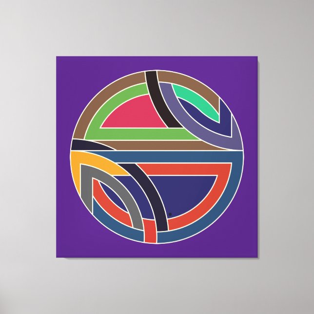 Después de la impresión de lienzo estirado Stella- (Anverso)