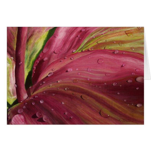 "Después de la lluvia" (Anverso (Horizontal))