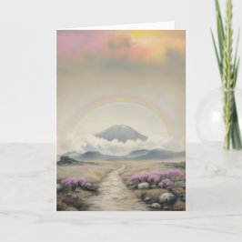 Después de la lluvia (arte paisajístico de acuarel