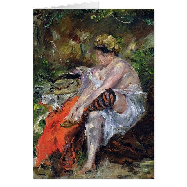 Después de la nadada, 1906 (Frente)