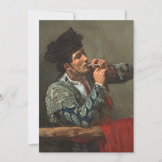 Después de la pelea de toros | Mary Cassatt (Anverso)