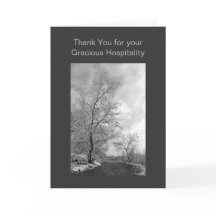 Después de la plantilla de nieve Gracias