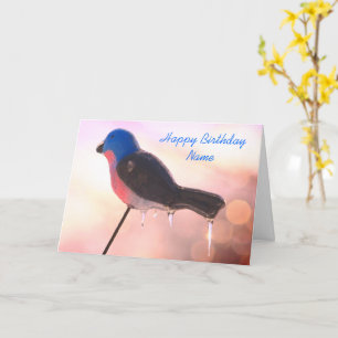 Después de la tarjeta de cumpleaños personalizada