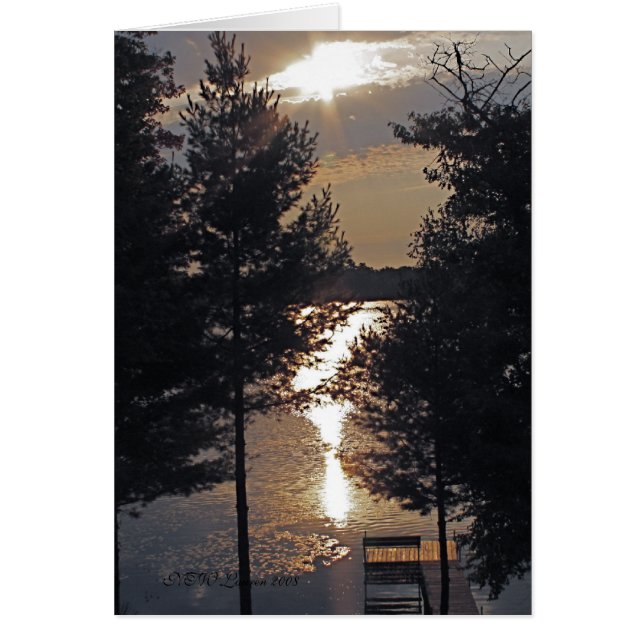 Después de la tarjeta Sunrise (Frente)