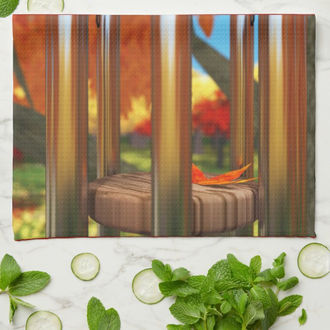 Después de la toalla de cocina eólica (Doblado)