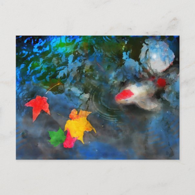 Después de la tormenta, postal (Anverso)