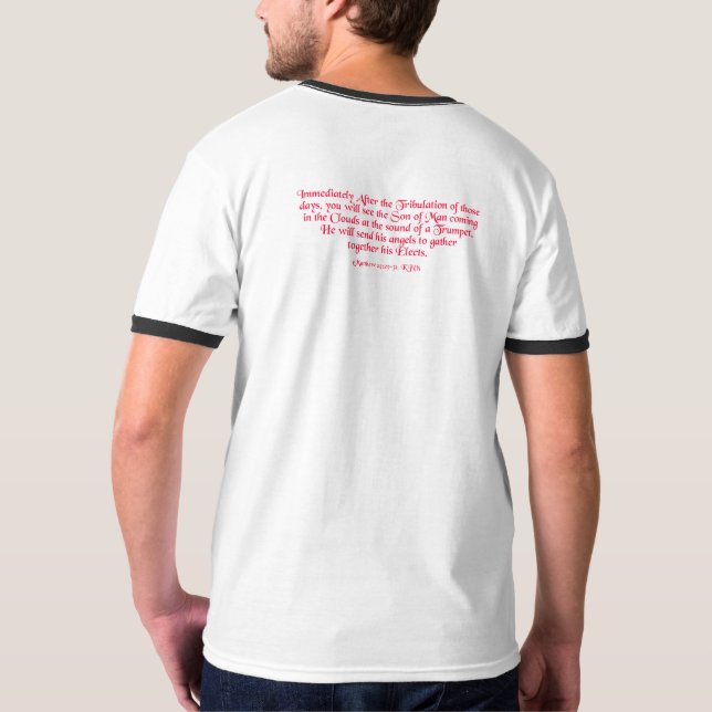Después de la tribulación - camiseta (Reverso)