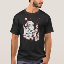 Después de las entregas - Camiseta de Santa cansad