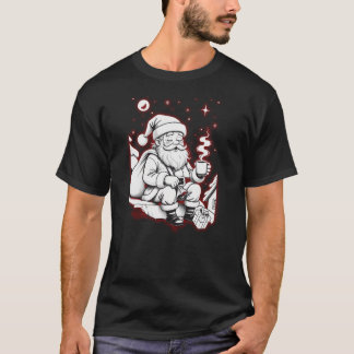 Después de las entregas - Camiseta de Santa cansad