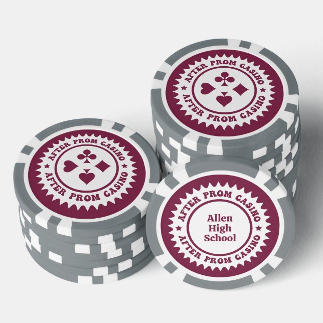 Después de los Chips de Póquer de Personalizado Pr (Pila)