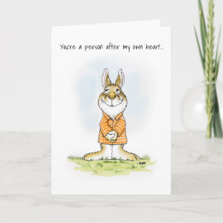 Después de su tarjeta de conejo cardíaco