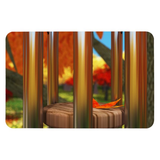 Después del imán flexible del viento (Horizontal)