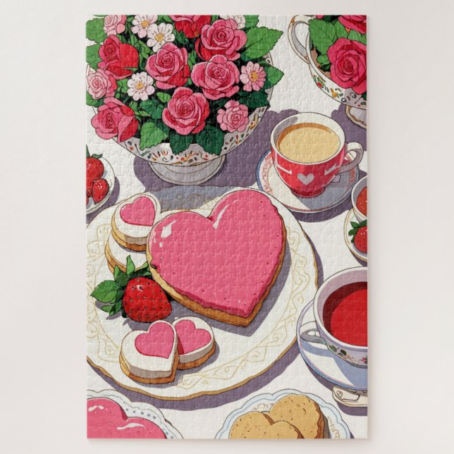 Dessere de fresa Rompecabezas (Vertical)