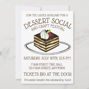 Dessert Social Bake Sale Tiramisu Comida Italiana