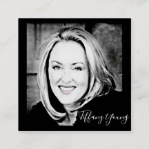 ¡DESTAQÚESE!  Modifique sus tarjetas de visita