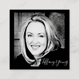 ¡DESTAQÚESE!  Modifique sus tarjetas de visita