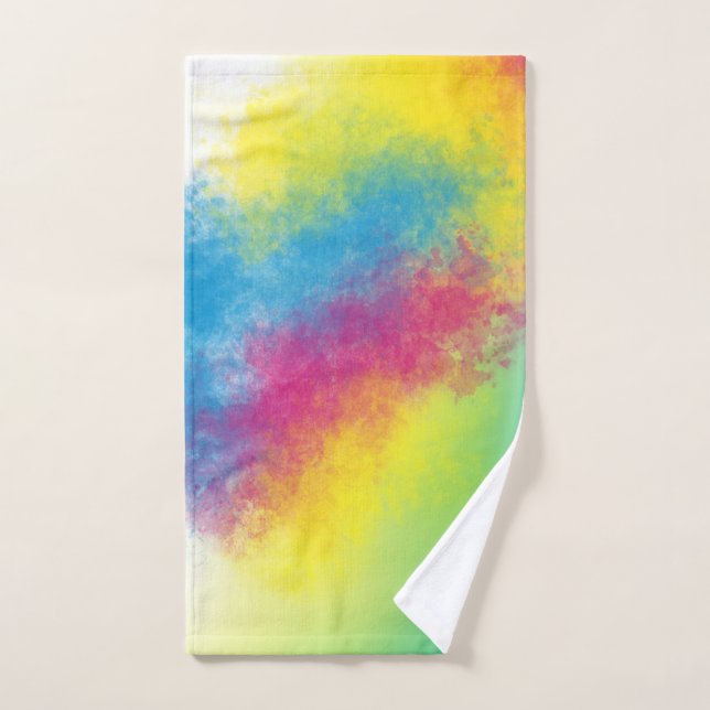 destello de color (Toalla de mano)