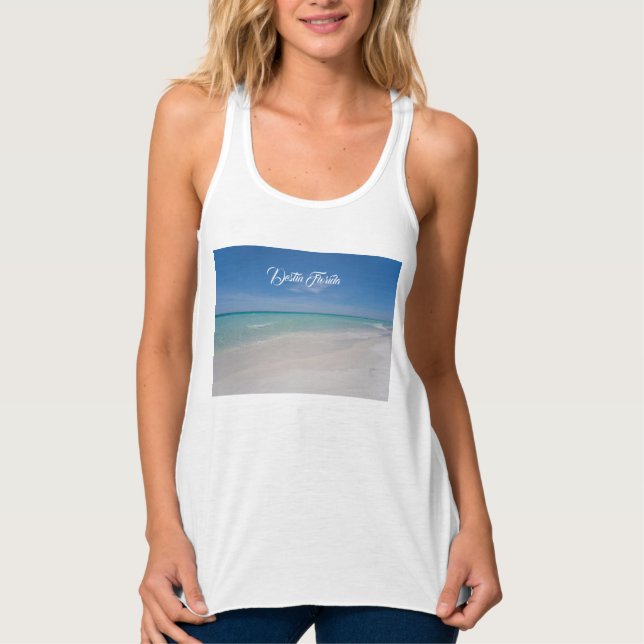 Destin Florida Beach Tank Top (Anverso)