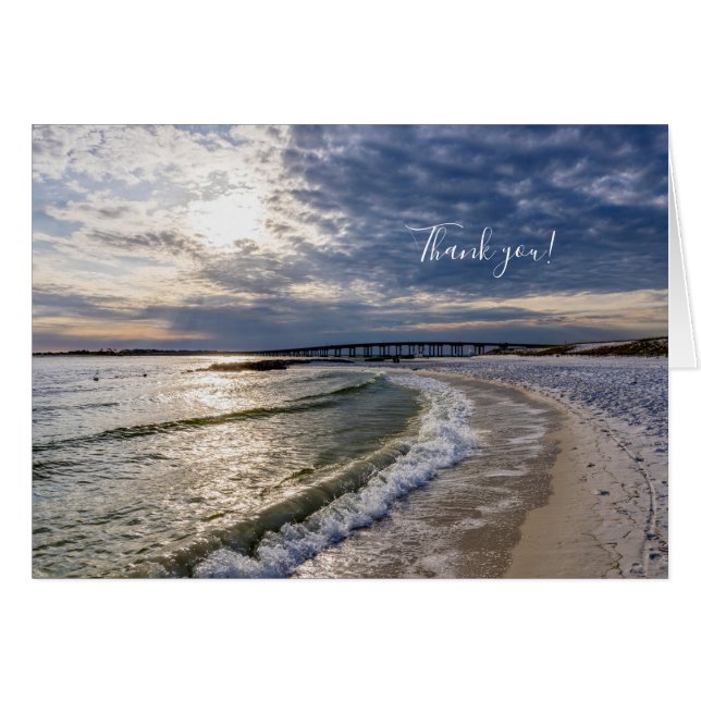 Destin Florida Noche de agradecimiento (Anverso (Horizontal))