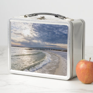 Destin Florida Waves Noche Lunchbox