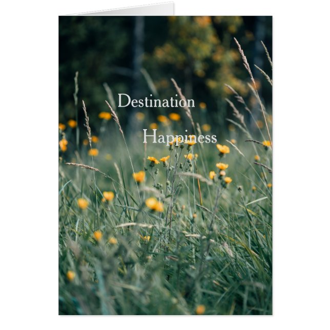Destination Happiness Card (Frente)