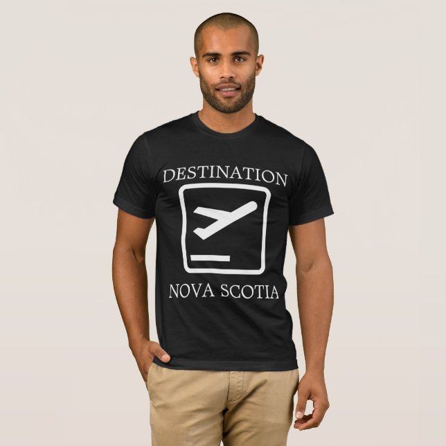 Destino a la costa este camisa Nueva Escocia (Anverso completo)
