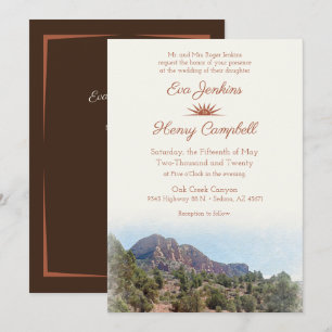 Destino de acuarela: Invitación al desierto románt