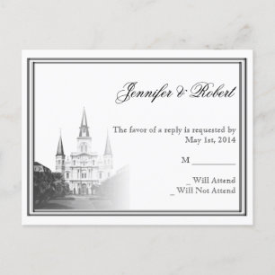 Destino de New Orleans que casa la postal de RSVP