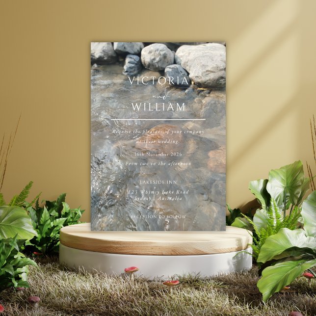 Destino de playa Invitaciones a bodas de verano (Subido por el creador)