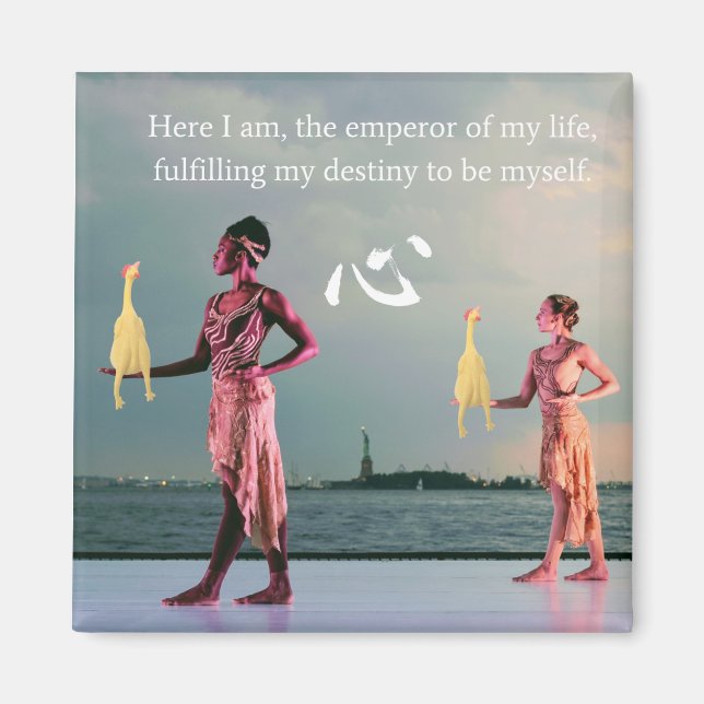 Destino del imán de pollo (Frente)