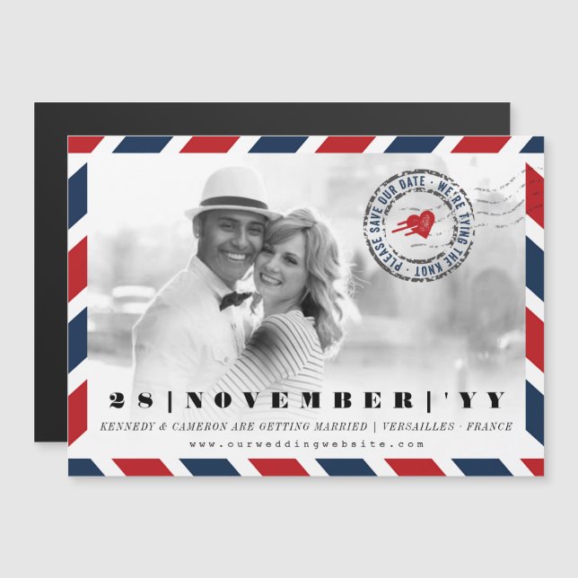 Destino Guardar La Fecha De La Foto Postal De Airm (Anverso/Reverso)