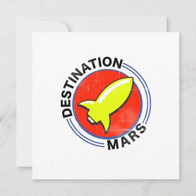 Destino Marte (Anverso)